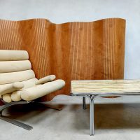 Vintage marble coffee table 'Bauhaus style'