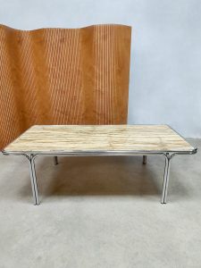 Vintage marble coffee table 'Bauhaus style'