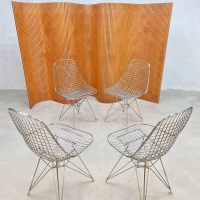 Vintage Eames wire chair 'DKR' Vitra