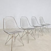 Vintage Eames wire chair 'DKR' Vitra