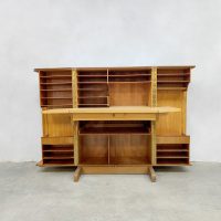 Vintage desk 'Magic Box' folding cabinet Mummenthaler & Meier