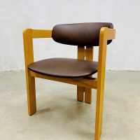 Vintage design 'Pigreco' dining chairs Tobia Scarpa eetkamerstoelen