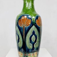 Art-Nouveau ceramic vase vaas Jugendstil pottery vlaams aardewerk