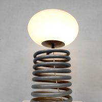 Midcentury design 'Spirale' table lamp Ingo Maurer
