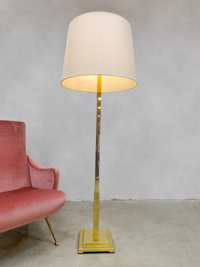 Art Deco style floor lamp vintage vloerlamp Hollywood Recency ‘Glamour