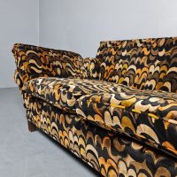 Vintage 60's daybed sofa lounge bank 'Psychedelic groove'