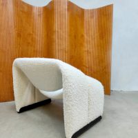 Midcentury Dutch design Groovy chair Pierre Palin M chair F598