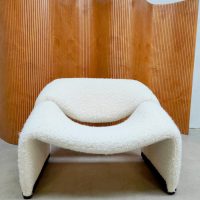 Vintage 'Groovy' easy chair lounge fauteuil M-chair Artifort Pierre Paulin F598