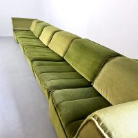 Vintage modular sofa modulaire lounge bank Chateau d'ax 'Green Vibes'