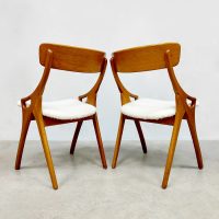 Vintage Danish dining chairs Hovmand Olsen Mogens Kold