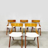 Midcentury Danish design Hovmand Olsen Mogens Kold chairs stoelen