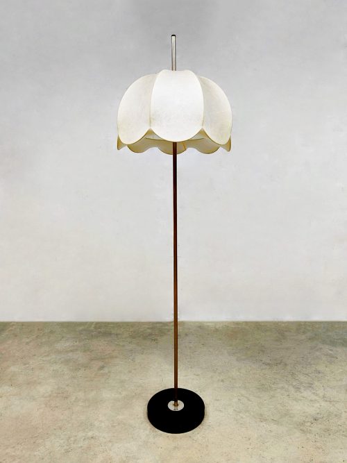 Vintage Italian Achille Castiglioni 'umbrella' floorlamp vloerlamp