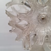Vintage Paolo Venini chandelier murano glass hanglamp Sputnik lamp
