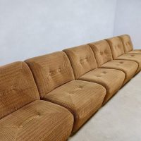 Vintage retro jaren 70 modular sofa modulaire elementen lounge bank 70s vibes
