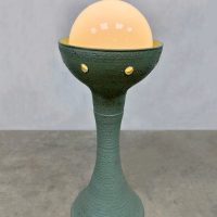 Vintage brutalist ceramic floor lamp leuchten vloerlamp keramiek Doria