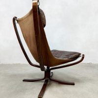 Vintage easy chair lounge fauteuil Falcon Sigurd Ressell Vatne Mobler 1970