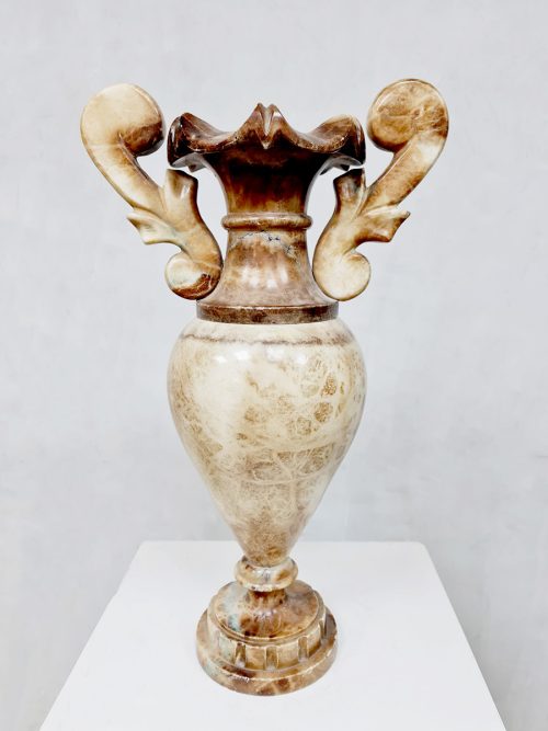 Antique 'Neoclassical' marble lamp Italiaanse urn