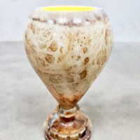 Antique Italian 'Neoclassical' carved marble lamp Italiaans