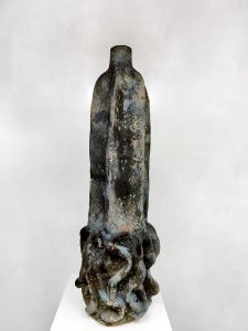 Vintage organic design vase XL 'Medusa'