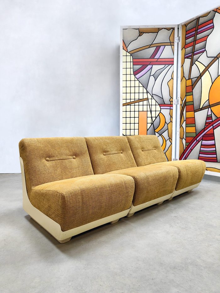 Vintage 'Space age' modular sofa elementen bank