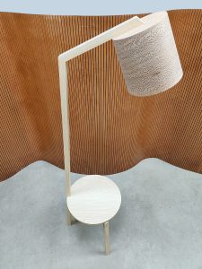 New Dutch design sidetable floor lamp Erik Hoedemakers