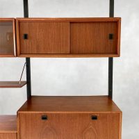 Vintage Scandinavian design modular wall unit wandsysteem