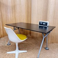 Vintage office table desk 'Nomus' bureau Tecno Norman Foster