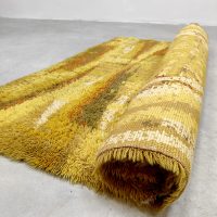 Retro jaren 60 tapijt vintage design Zweeds vloerkleed carpet Swedish
