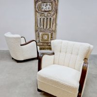 Midcentury fifties armchairs lounge fauteuils