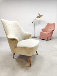 Midcentury Dutch design armchair Theo Ruth Artifort