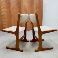 Vintage Danish design dining chairs Farstrup