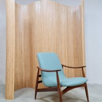 Midcentury modern Dutch design armchairs lounge fauteuils Louis van Teeffelen Webe