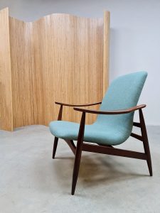 Vintage Dutch design armchairs Louis van Teeffelen Webe