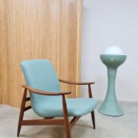 Midcentury modern Dutch design armchairs lounge fauteuils Louis van Teeffelen Webe