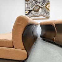 Vintage Italian design modular sofa modulaire bank