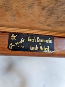 Vintage Louis van Teeffelen Awa stoelen chairs Dutch design