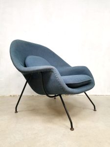 Vintage 'Womb' easy chair lounge Eero Saarinen Knoll
