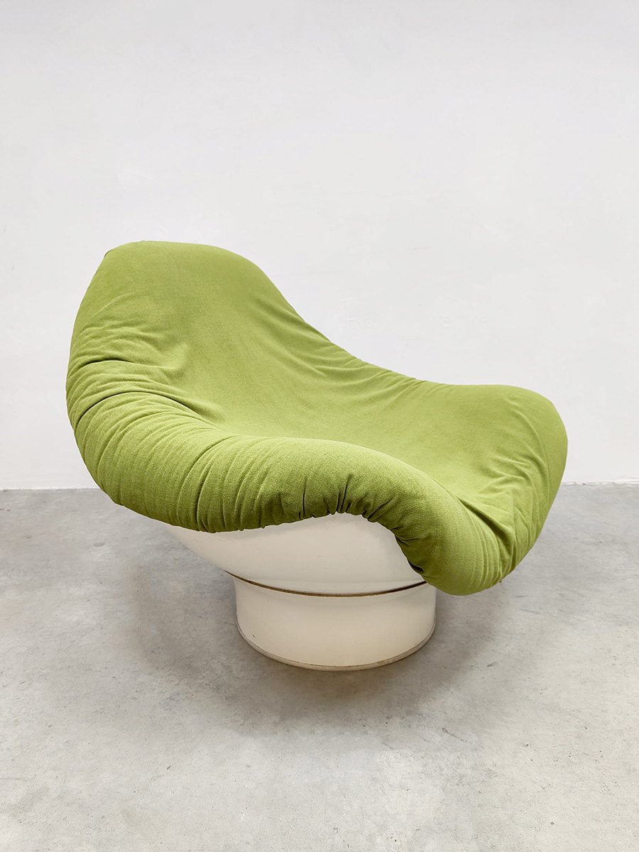 Space age Rodica easy chair lounge Mario Brunu Comfort 'Green'