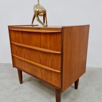 Vintage Danish cabinet dresser chest of drawers ladenkast Deens Scandinavisch