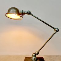 Jaren 50 industriële lamp Jielde desk floor lamp fifties design Industrial