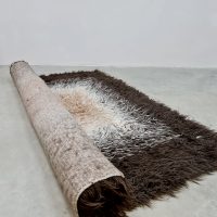 Midcentury carpet rug tapijt vloerkleed hoogpolig retro