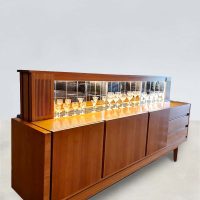 Vintage electric bar Alfons Doerr 'Bariomat' sideboard cocktail bar dressoir 04