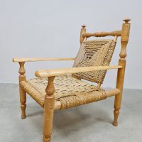 Vintage armchair lounge fauteuil Adrien Audoux & Frida Minet style