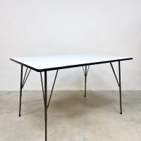 Vintage Dutch design dining / coffee table tafel Rudolf Wolf Elsrijk 'Minimalism'