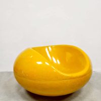 Vintage Space age Pastil chair lounge chair Eero Aarnio ball chair yellow Asko