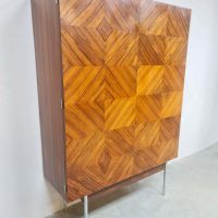 Vintage design palissander highboard cabinet 1960s