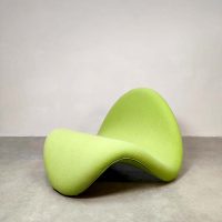 Vintage lounge chair F577 Tongue Pierre Paulin Artifort 'green vibes'