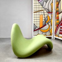 Midcentury lounge chair Tongue design tong Pierre Paulin Artifort 4