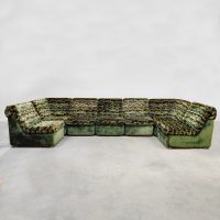 Vintage 70s modular sofa modulaire lounge bank 'Urban Jungle'