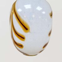 Vintage large design Italian Murano glass pendant lamp